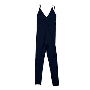 Skatie Laura Bodysuit Athleisure Workout Navy Blue Small
